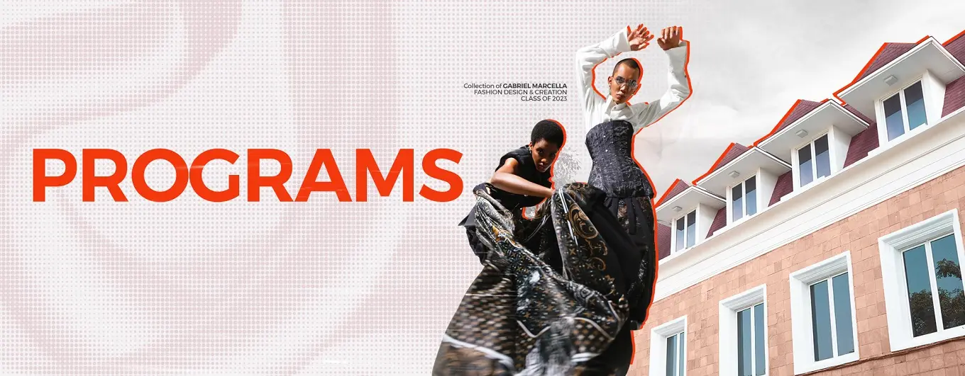 ESMOD Jakarta Landing Page Header